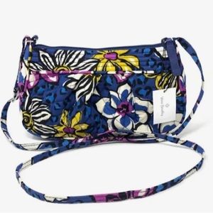 Vera Bradley Frannie Purse-African Violet Print